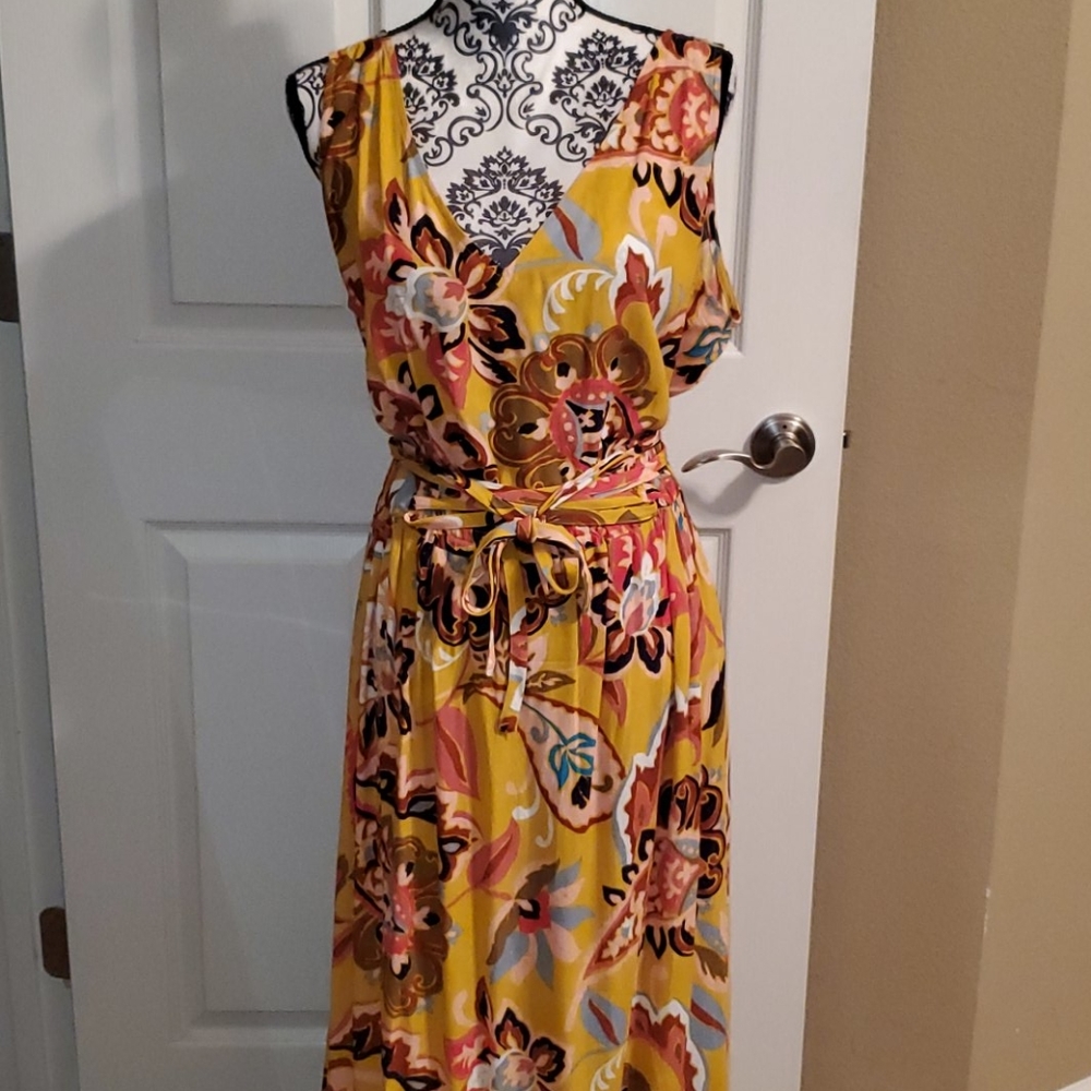 Loft Paisley Maxi Dress